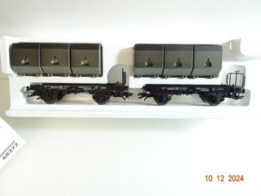 Märklin H0 48272 Kübelwagen Set 2 tlg. der RAG in OVP PR4705 – Bild 3