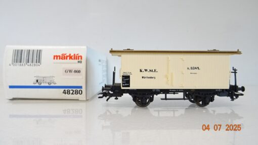 Märklin H0 48280 Kühlwagen der K.W.St.E. in OVP PR8887