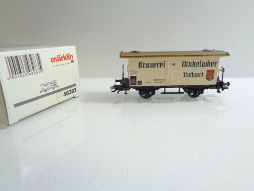 Märklin H0 48283 Ged. Güterw. Brauerei Dinkelacker der K.W.St.E. in OVP AR5438 – Bild 3