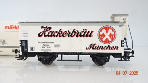 Märklin H0 48301 Bierwagen Hackerbräu München der DR in OVP PR8870 – Bild 3