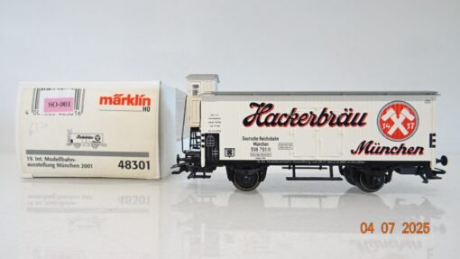 Märklin H0 48301 Bierwagen Hackerbräu München der DR in OVP PR8870