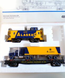 Märklin H0 4857 US Güterwagen-Set Alaska 2 tlg. in OVP BH1383