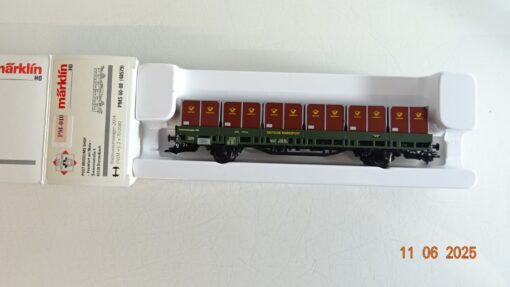 Märklin H0 48579 Behältertragwagen der DBP in OVP PR8395