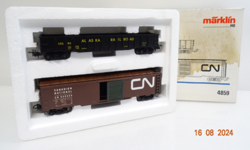 Märklin H0 4859 Alaska USA Wagen-Set 2tlg. in OVP LE5263