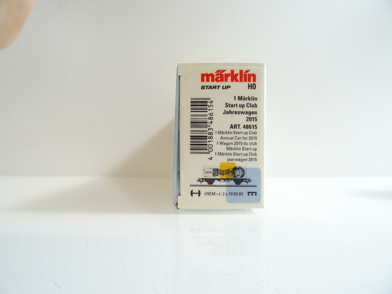 Märklin H0 48615 Containerwagen Märklin START UP Jahreswagen 2015 in OVP C151 – Bild 3