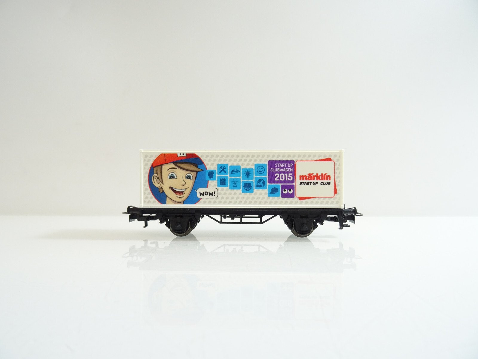 Märklin H0 48615 Containerwagen Märklin START UP Jahreswagen 2015 in OVP C151 – Bild 4