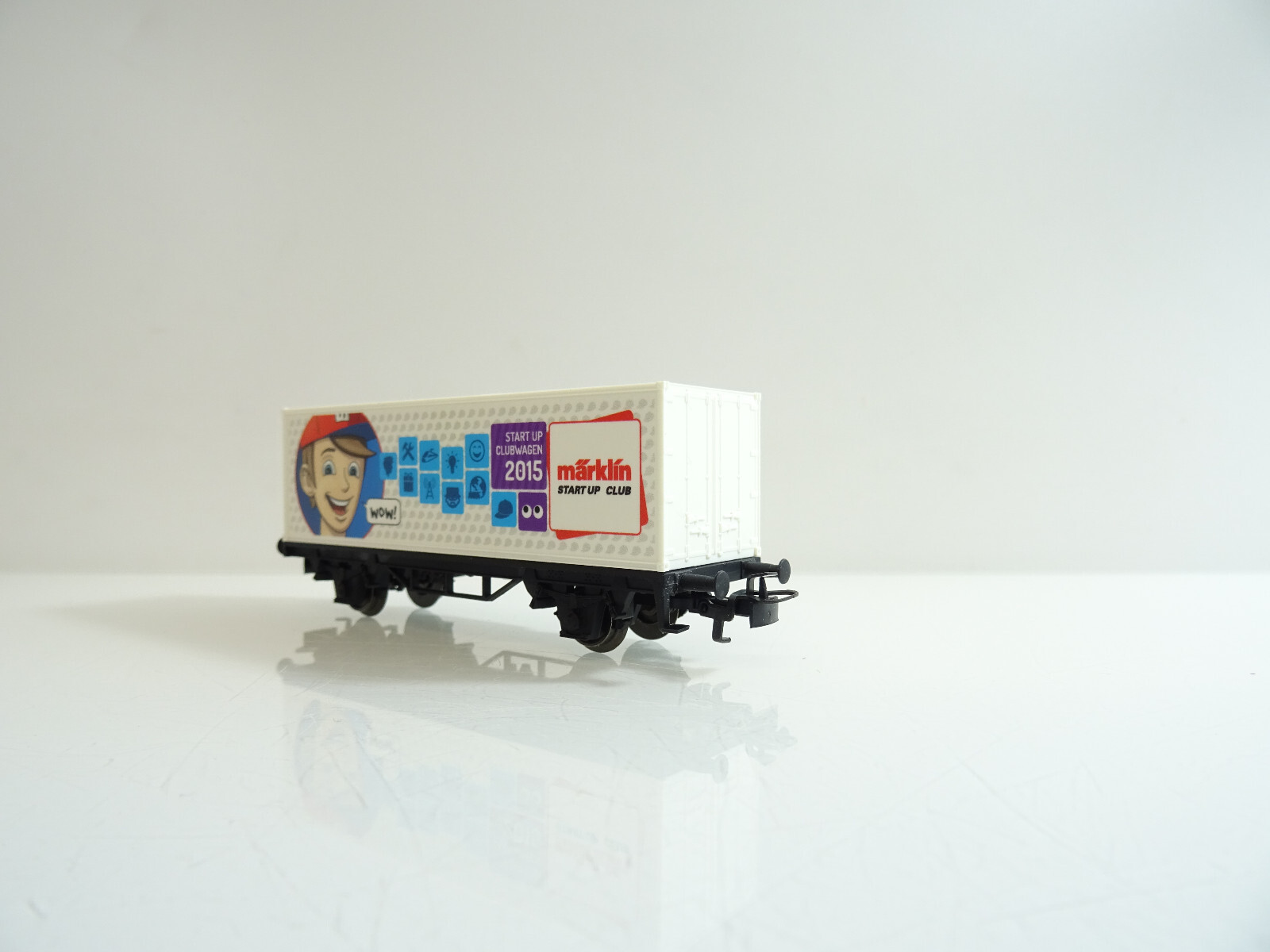 Märklin H0 48615 Containerwagen Märklin START UP Jahreswagen 2015 in OVP C151 – Bild 6