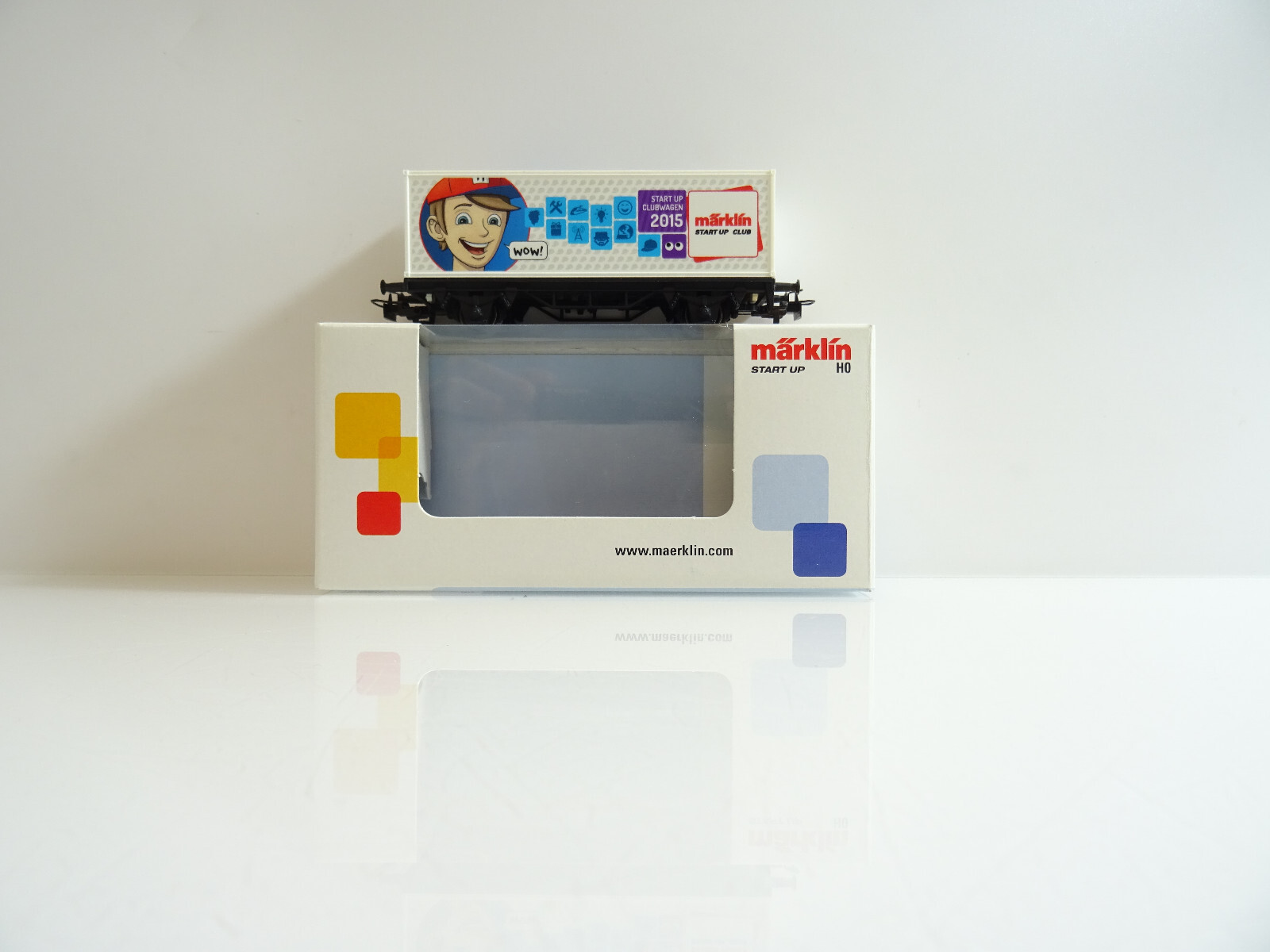 Märklin H0 48615 Containerwagen Märklin START UP Jahreswagen 2015 in OVP C151