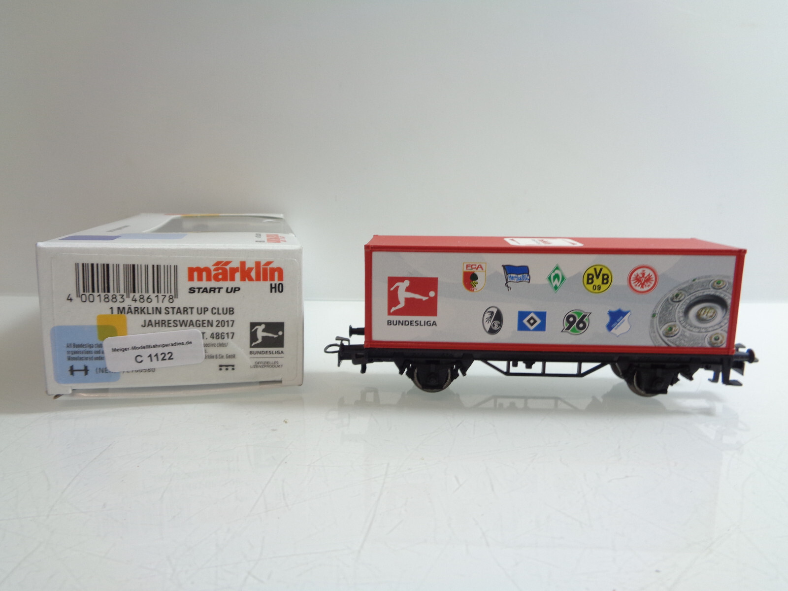 Märklin H0 48617 Containerwagen Märklin START UP Jahreswagen 2017 in OVP C1122