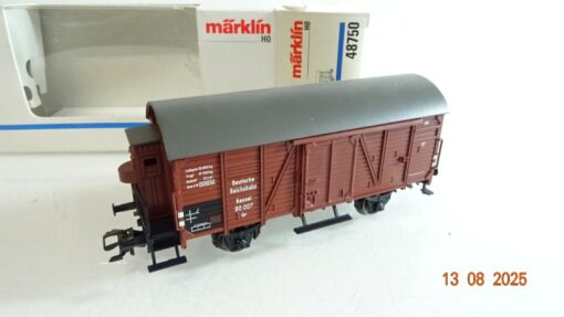 Märklin H0 48750 gedeckter Güterwagen der DR in OVP RR2809