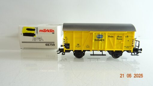 Märklin H0 48759 gedeckter Güterwagen Harder Bananen der DB in OVP PR7904