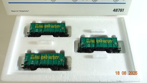 Märklin H0 48781 Wagen-Set Königsbacher 3 tlg. der DB in OVP PR9612