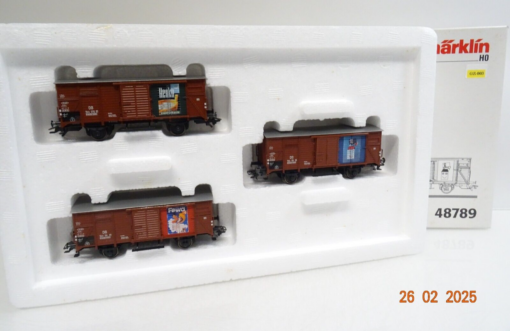 Märklin H0 48789 Wagen-Set Historische Marken der DB in OVP LE8933
