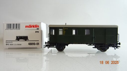 Märklin H0 48810-01 Gepäckwagen der DB in OVP PR8590