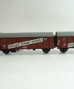 Märklin H0 48854 Stückgut Schnellverkehr Güterwagen Paar der DB in OVP PR7085