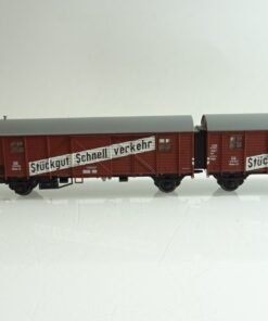Märklin H0 48854 Stückgut Schnellverkehr Güterwagen Paar der DB in OVP PR7085