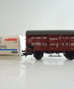 Märklin H0 4888 Kleinviehtransportwagen der DR in OVP BH643