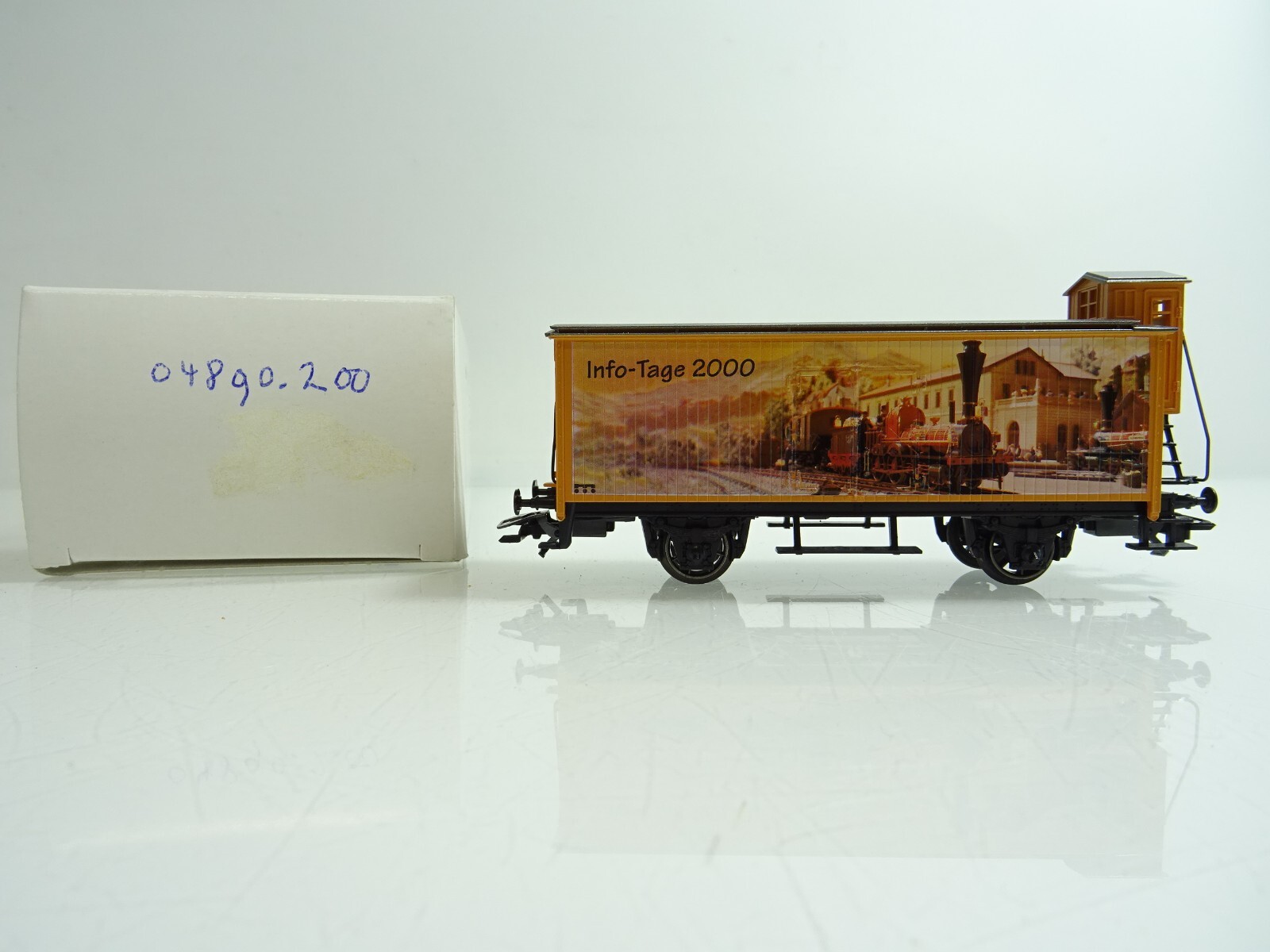 Märklin H0 4890.200 gedeckter Güterwagen Infotage 2000 in OVP PR 1362 – Bild 3