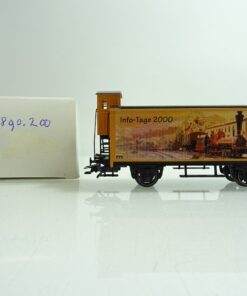 Märklin H0 4890.200 gedeckter Güterwagen Infotage 2000 in OVP PR 1362