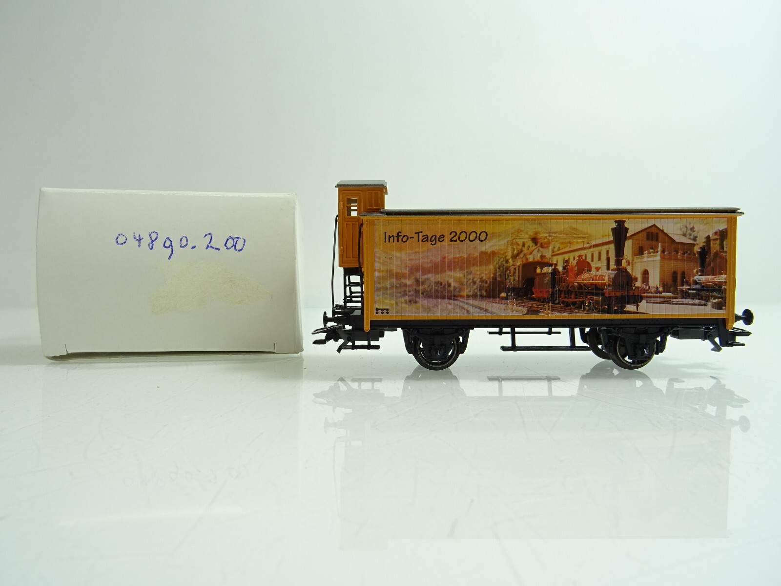 Märklin H0 4890.200 gedeckter Güterwagen Infotage 2000 in OVP PR 1362