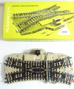 Märklin H0 5128 Doppelte Kreuzungsweiche siehe Foto in OVP CK6155