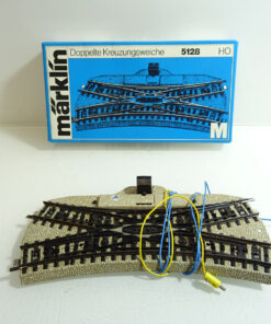 Märklin H0 5207 doppelte Kreuzungsweiches siehe Foto in OVP CK1198