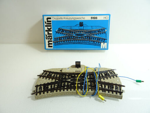 Märklin H0 5207 doppelte Kreuzungsweiches siehe Foto in OVP CK1198
