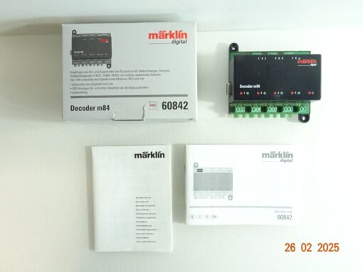 Märklin H0 60842 Digital Decoder m84 siehe Foto in OVP CK6327