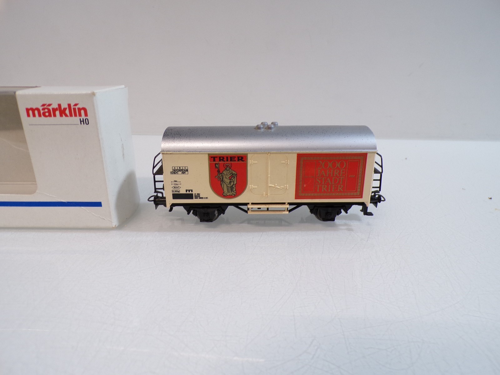 Märklin H0 62853 Kühlwagen 2000 Jahre Stadt Trier der DB in OVP HS158