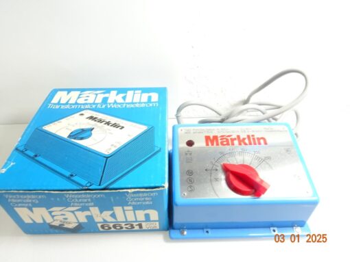 Märklin H0 6631 Trafo Prim/Sec Selbstschalter T25/E siehe Foto in OVP CK5126
