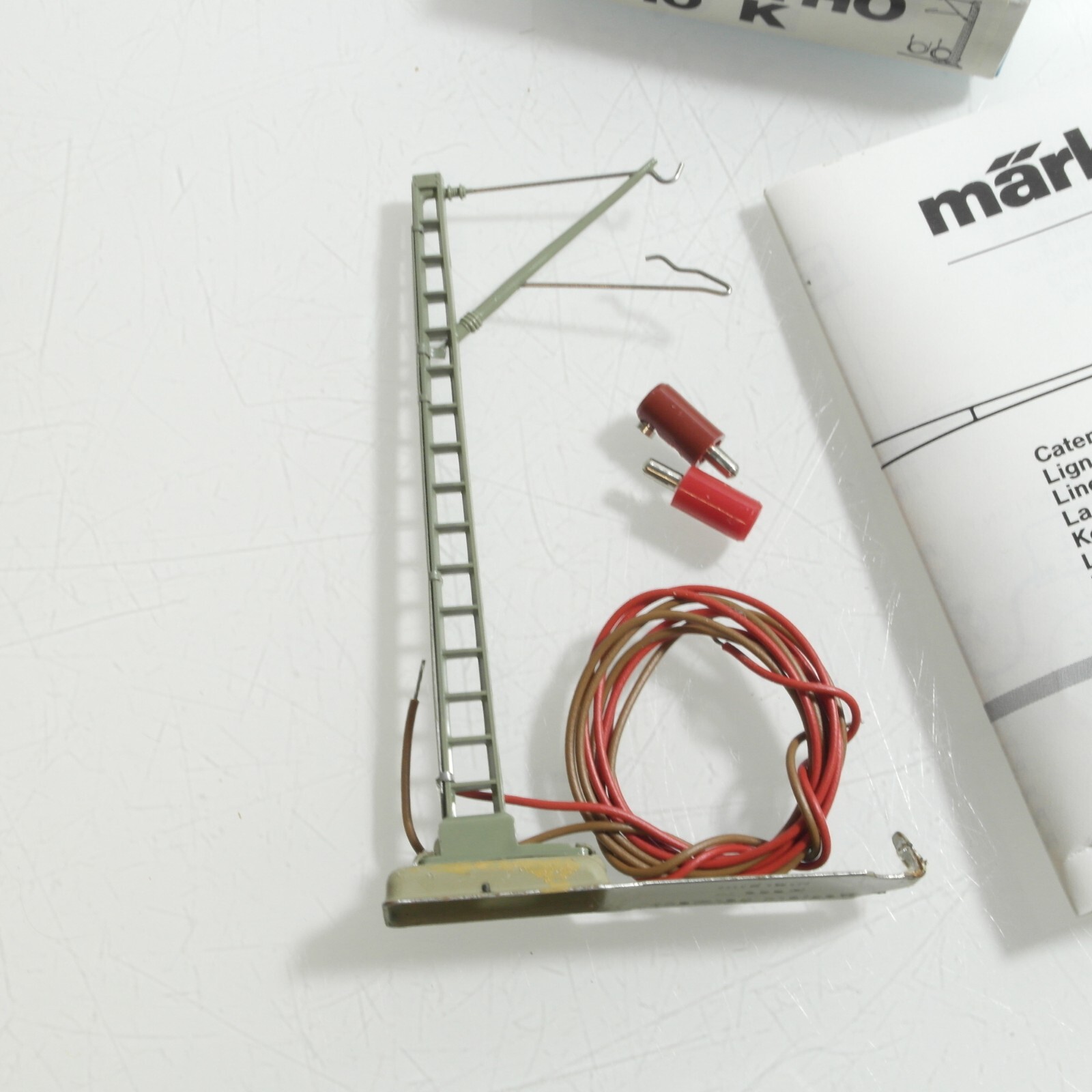 Märklin H0 7510 K Oberleitungs-Anschlussmast in OVP RG8943 – Bild 3