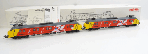 Märklin H0 83608 Niederlande Triebwagen mP 3009 / 3034 ptt Post in OVP JL883