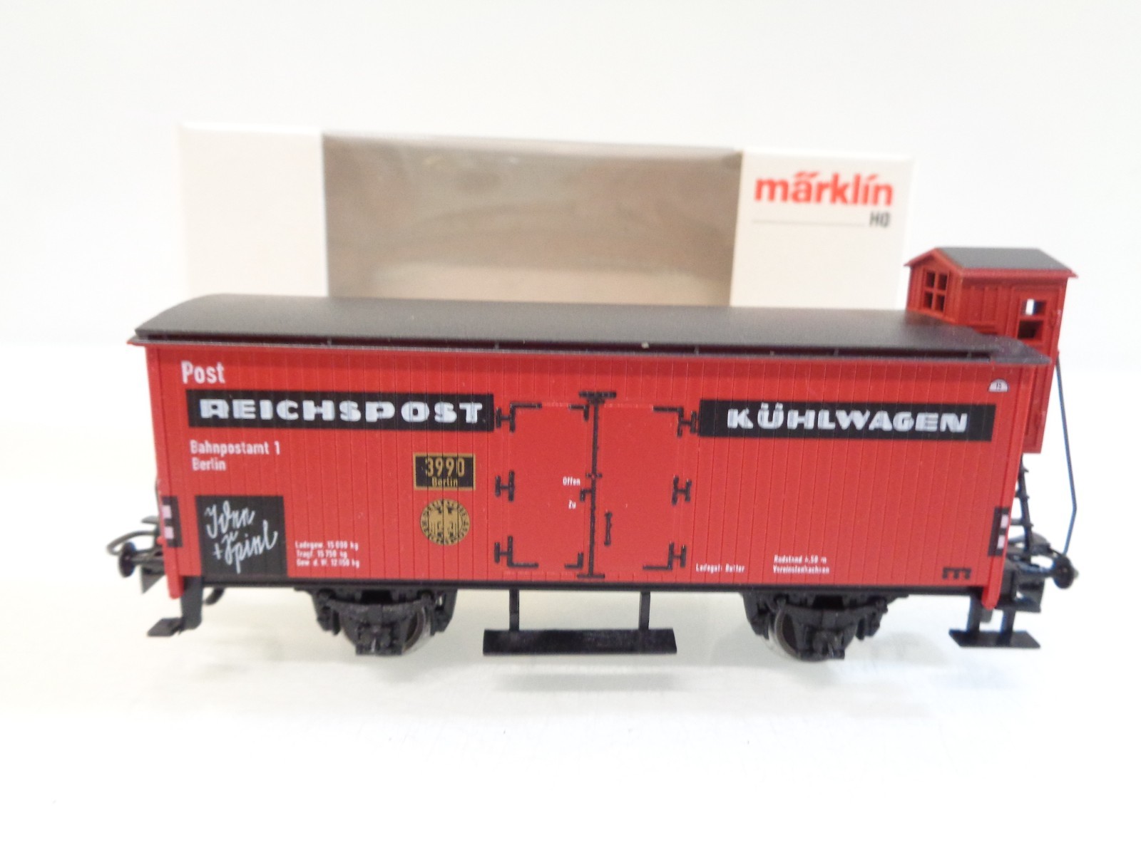 Märklin H0 84681 Kühlwagen Reichspost in OVP RR5596 – Bild 3