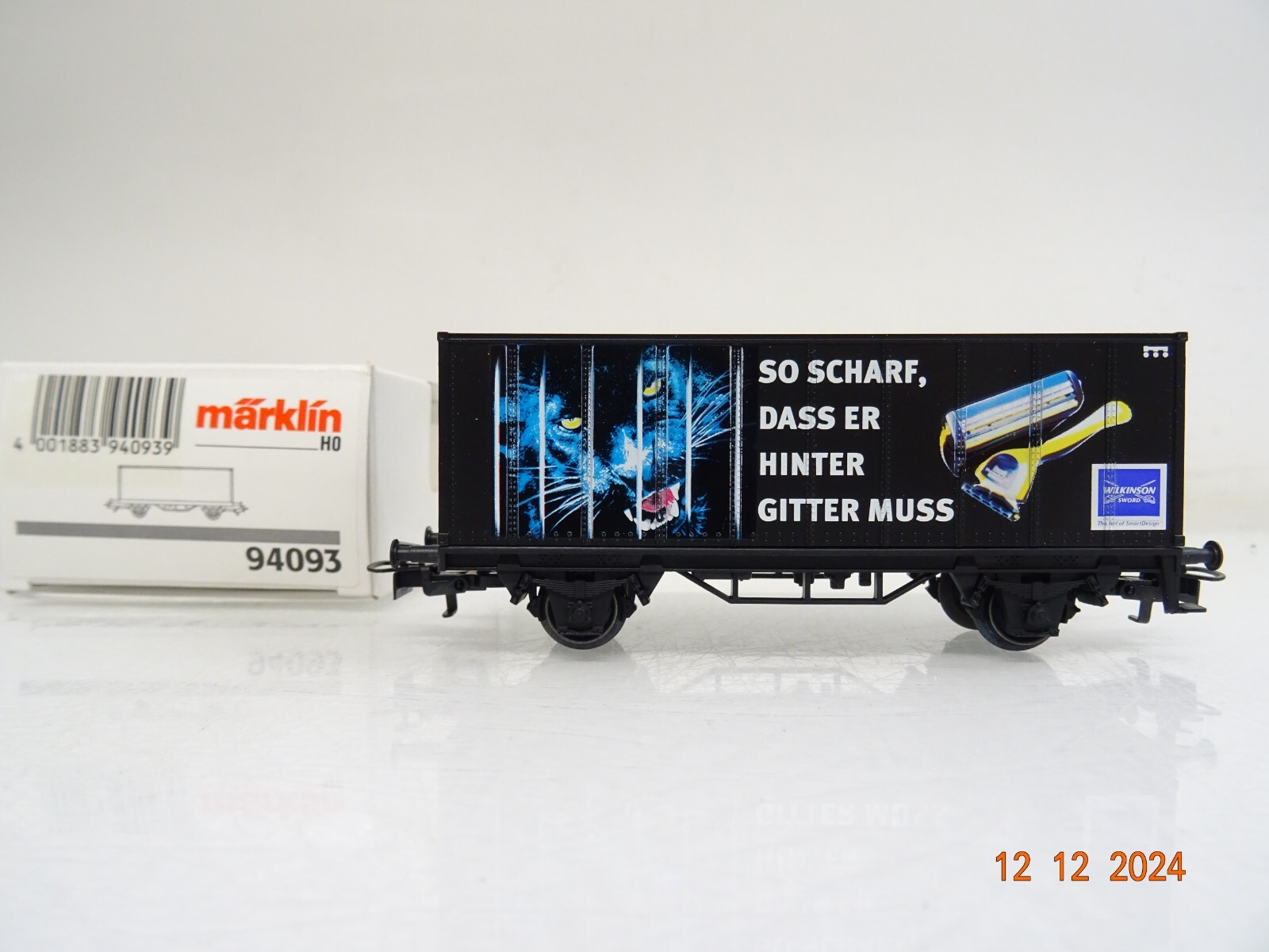 Märklin H0 94093 Containertragwagen Wilkinson in OVP PR4737