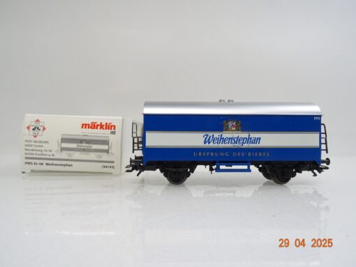 Märklin H0 94143 Kühlwagen Weihenstephan Ursprung d. Bieres der DB in OVP PR7318