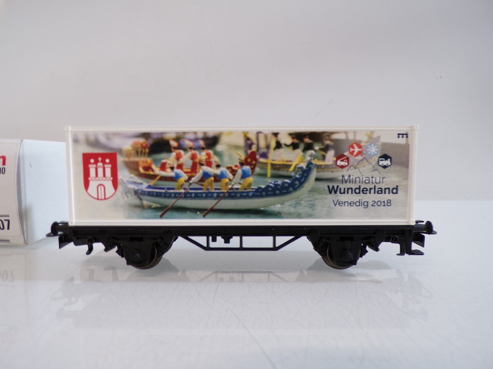 Märklin H0 94507 Containerwagen Miwula in OVP BH1867 – Bild 3