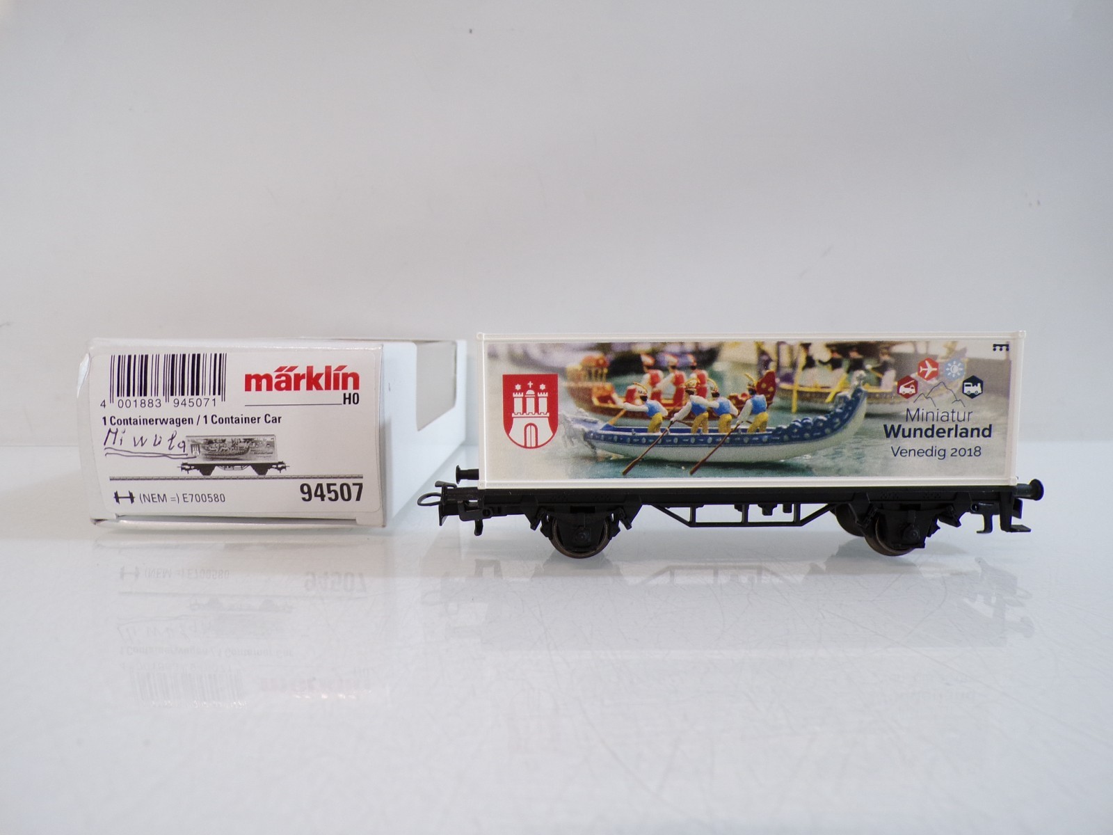 Märklin H0 94507 Containerwagen Miwula in OVP BH1867