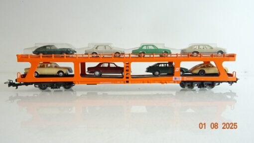 Märklin H0 Autoreisezug Transportwagen mit 8 PKW´s der ÖBB PR9377 o. – Bild 3