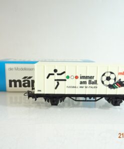 Märklin H0 Containerwagen immer am Ball WM´90 Italien in EVP PR6721