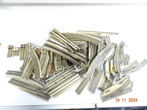 Märklin H0 Konvolut M-Gleis ca. 220tlg. siehe Foto CK4163o. – Bild 3