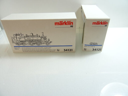 Märklin H0 LEERVERPACKUNG 34121 Dampflok Tenderlok der Pfalz  ,siehe Foto AR7115 – Bild 3