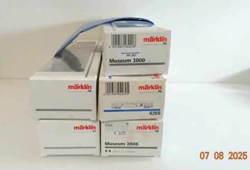 Märklin H0 Leerverpackung 5 Stück siehe Foto PK337