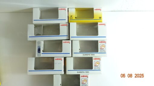 Märklin H0 Leerverpackung 9 Stück siehe Foto PK335 – Bild 3