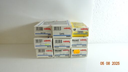 Märklin H0 Leerverpackung 9 Stück siehe Foto PK335