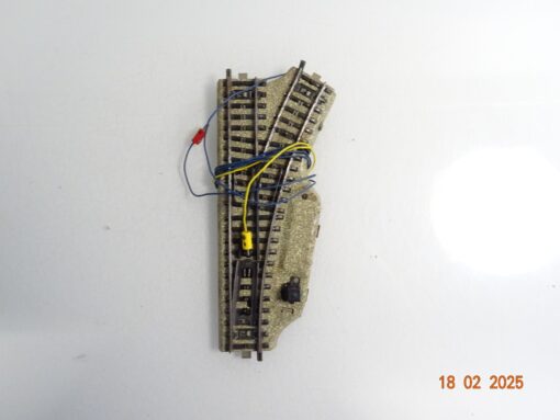 Märklin H0 M-Gleise 5119 Elektro. Weiche rechts siehe Foto CK6110 o.