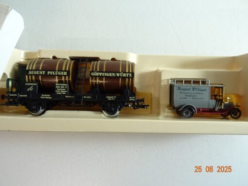 Märklin H0 Museumswagen 1991 Faßwagen August Pfügler in OVP PR9836 – Bild 3
