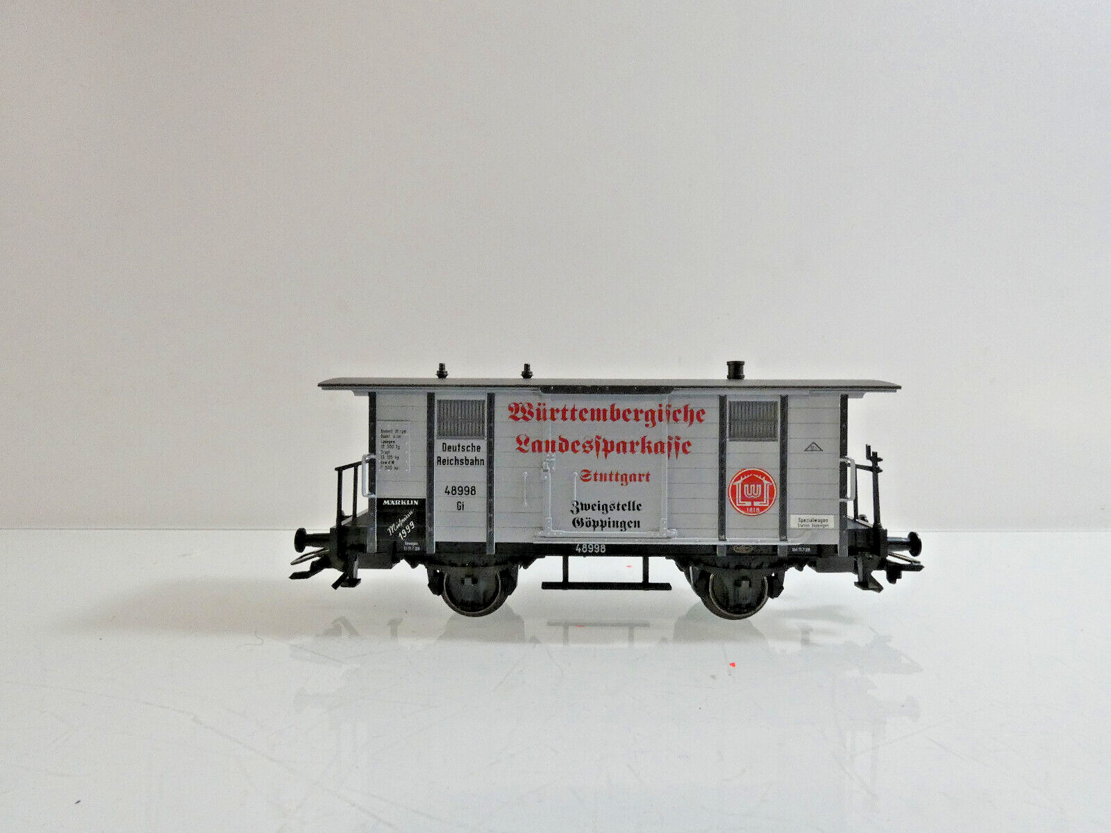 Märklin H0 Museumswagen 1999 Württembergische Landessparkasse in OVP C591 – Bild 3