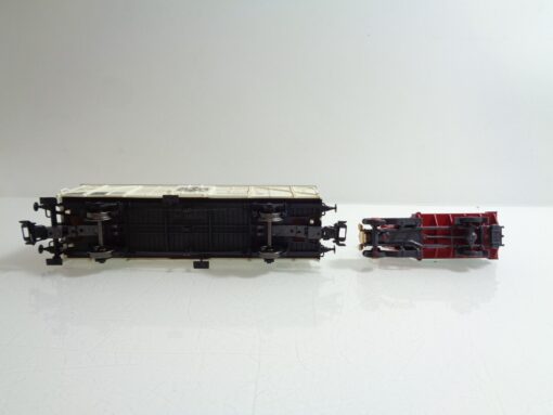 Märklin H0 Museumswagen 2002 Gedeckter Güterwagen Esslingen mit LKW in OVP F730 – Bild 4