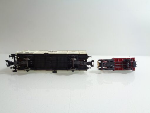 Märklin H0 Museumswagen 2002 Gedeckter Güterwagen Esslingen mit LKW in OVP F730 – Bild 4