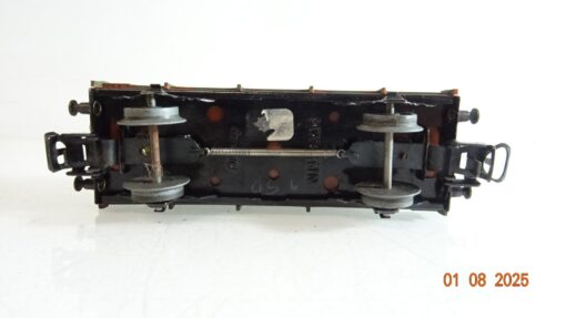 Märklin H0 Niederbordwagen mit Container in Tarnfarbe der DB PR9383 o. – Bild 4